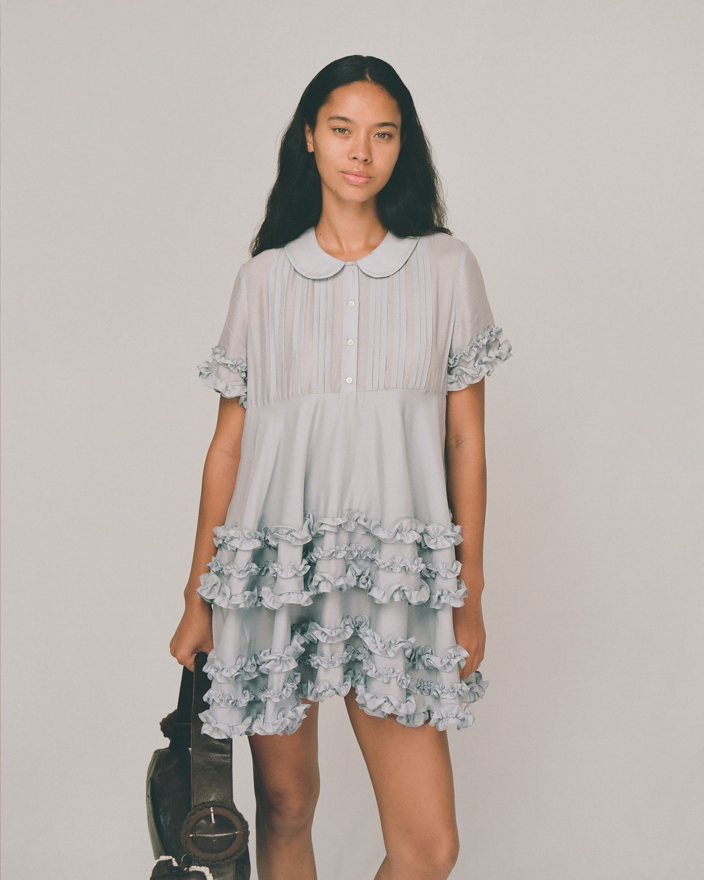 Ruffle Tea Dress - Bluewishes