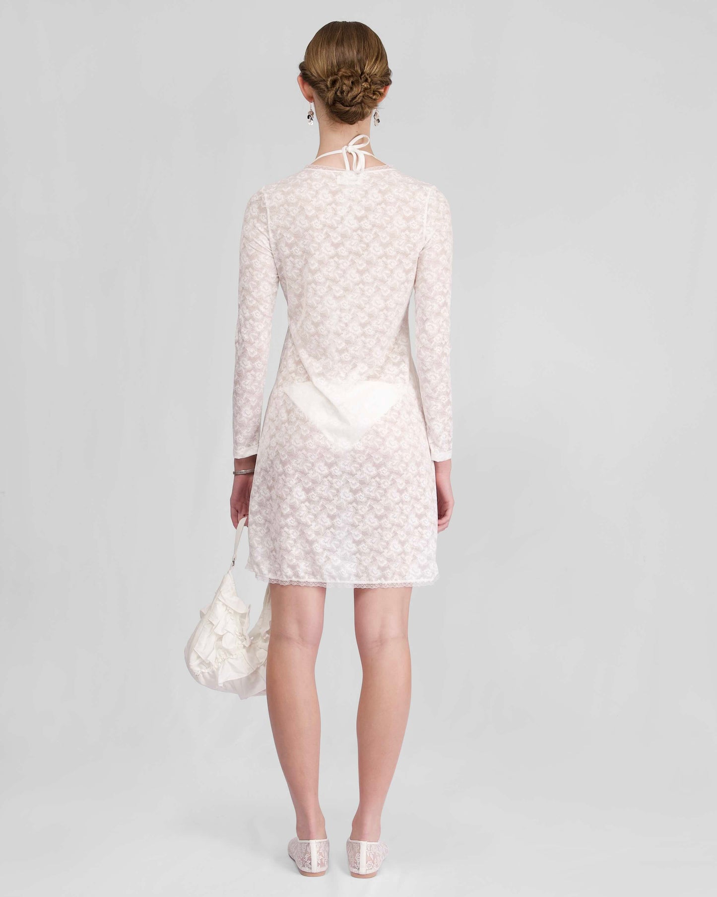 Lace Cover-Up - White