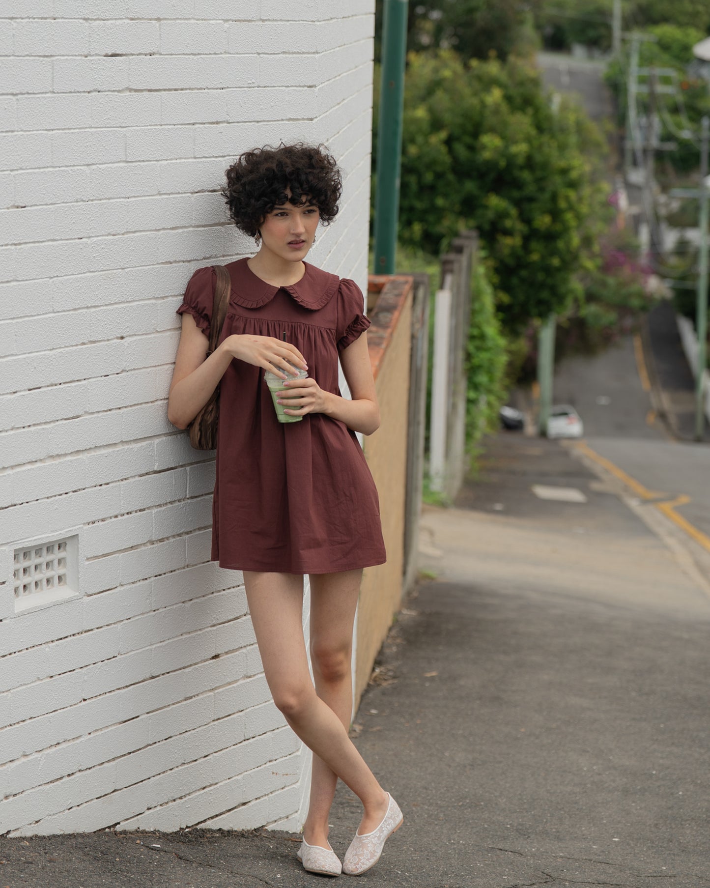 My Mum Made It - Babydoll Dress - Dirt