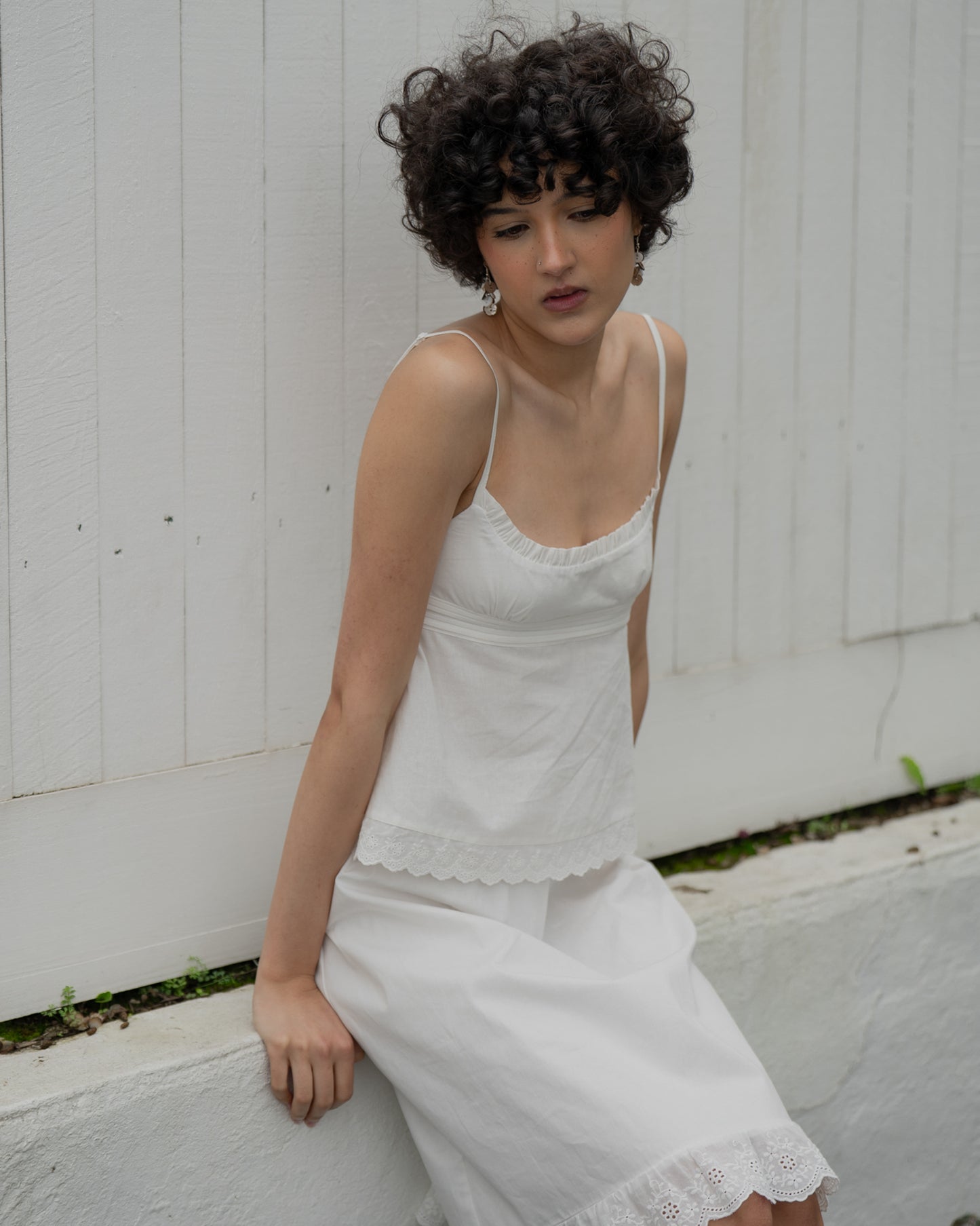 Cotton Lace Camisole