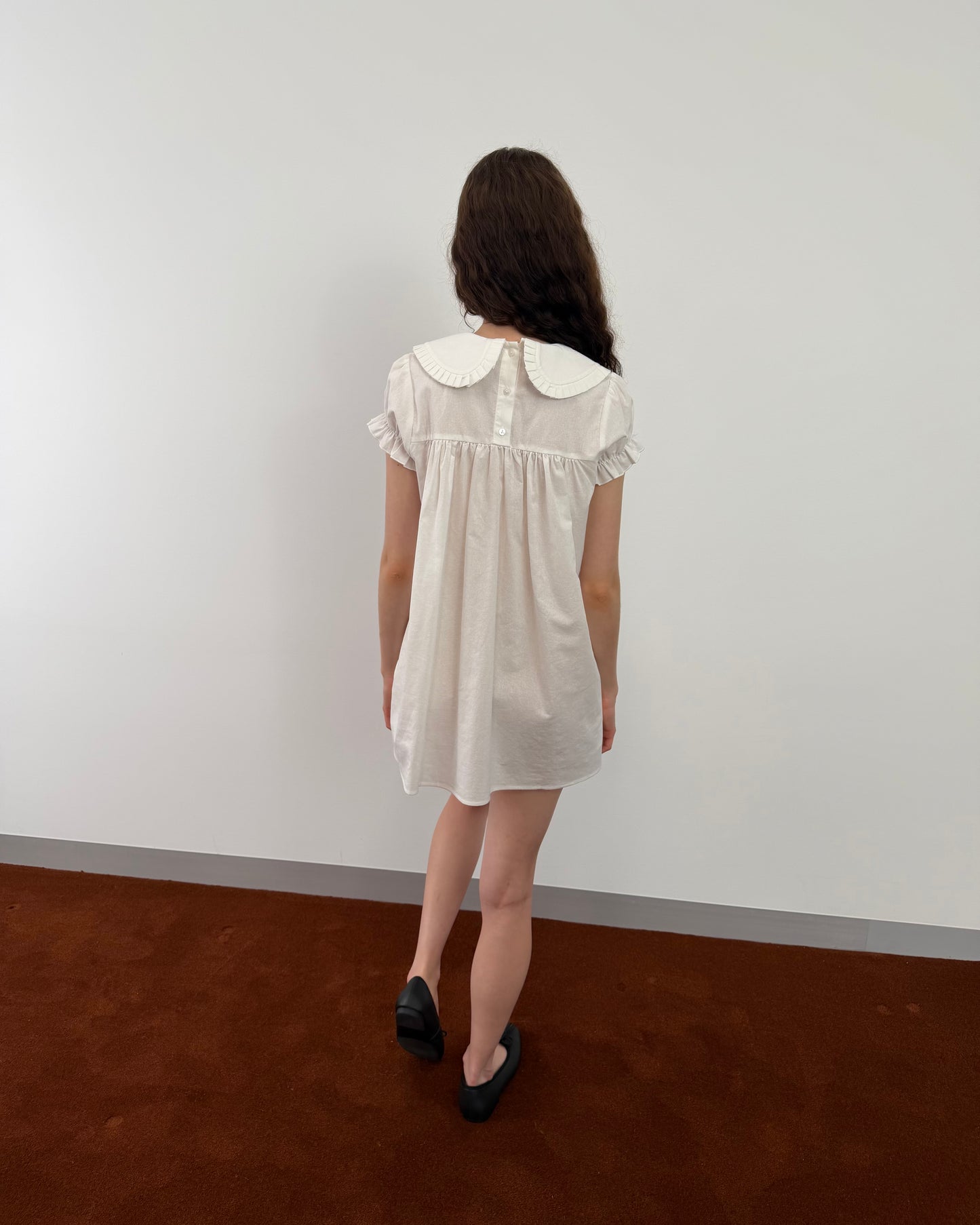 Babydoll Dress - White
