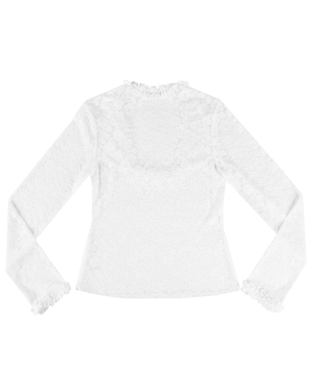 Lace Poem Top - White