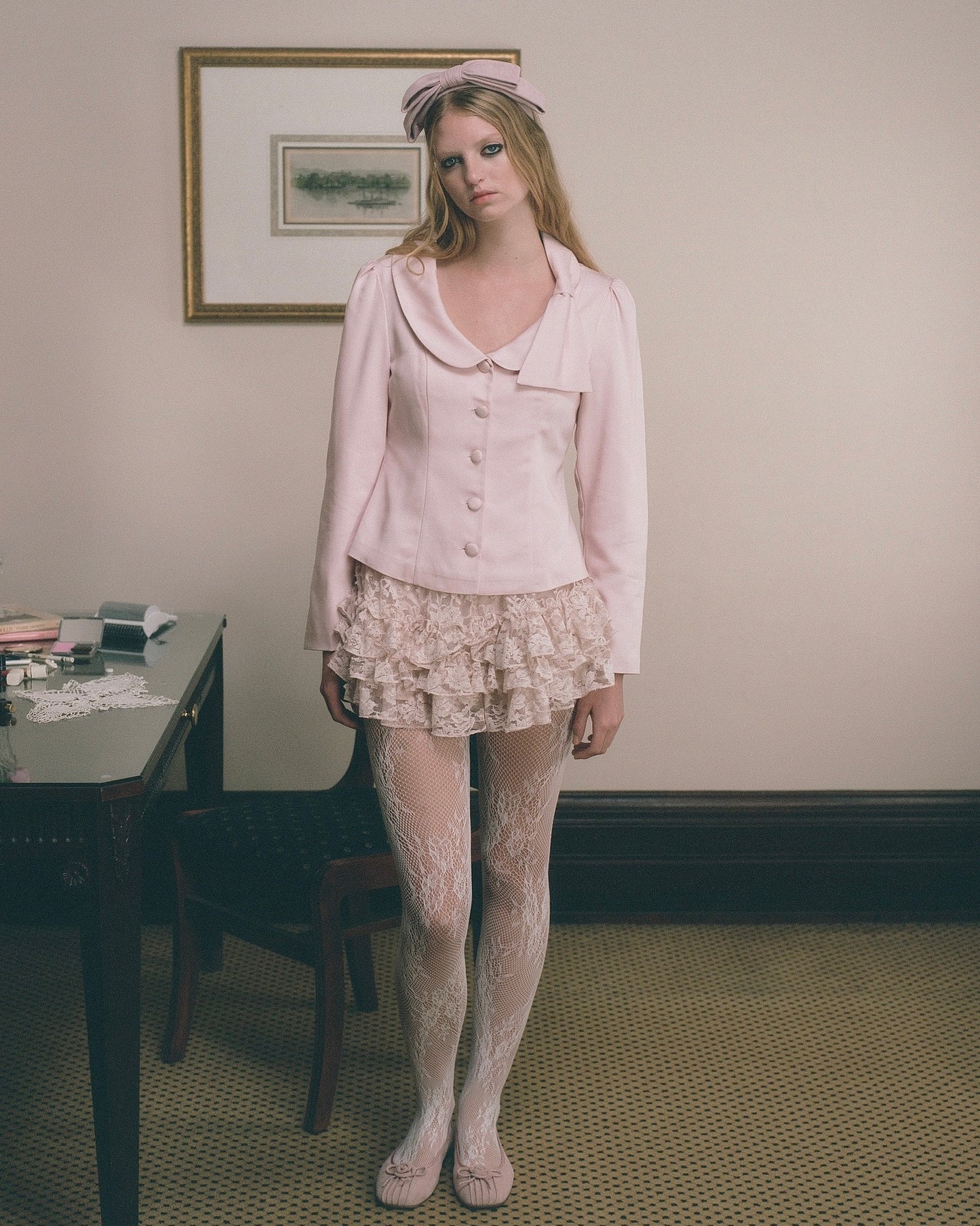 Matinee Jacket - Pink