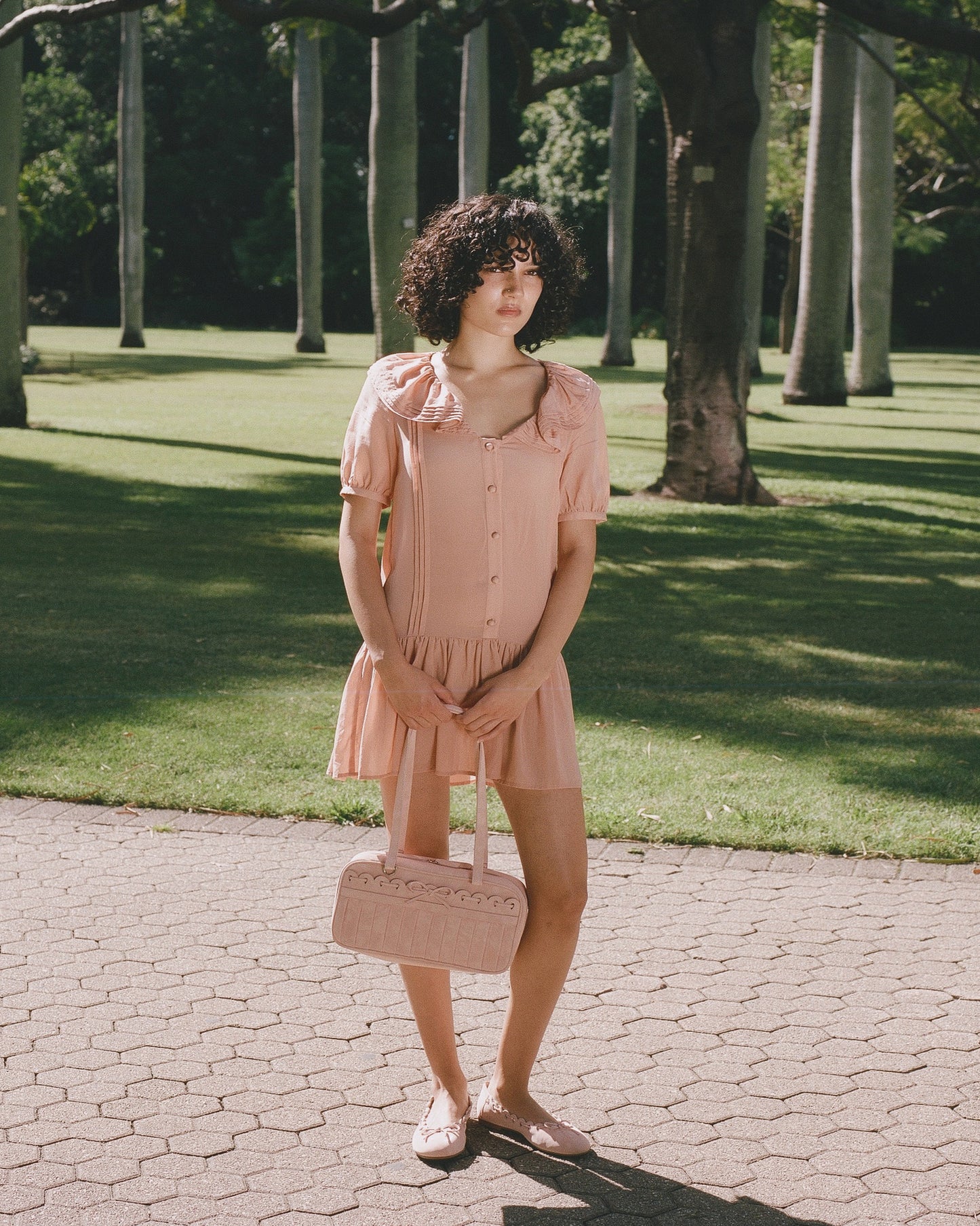 Reverie Dress - Rose Veil