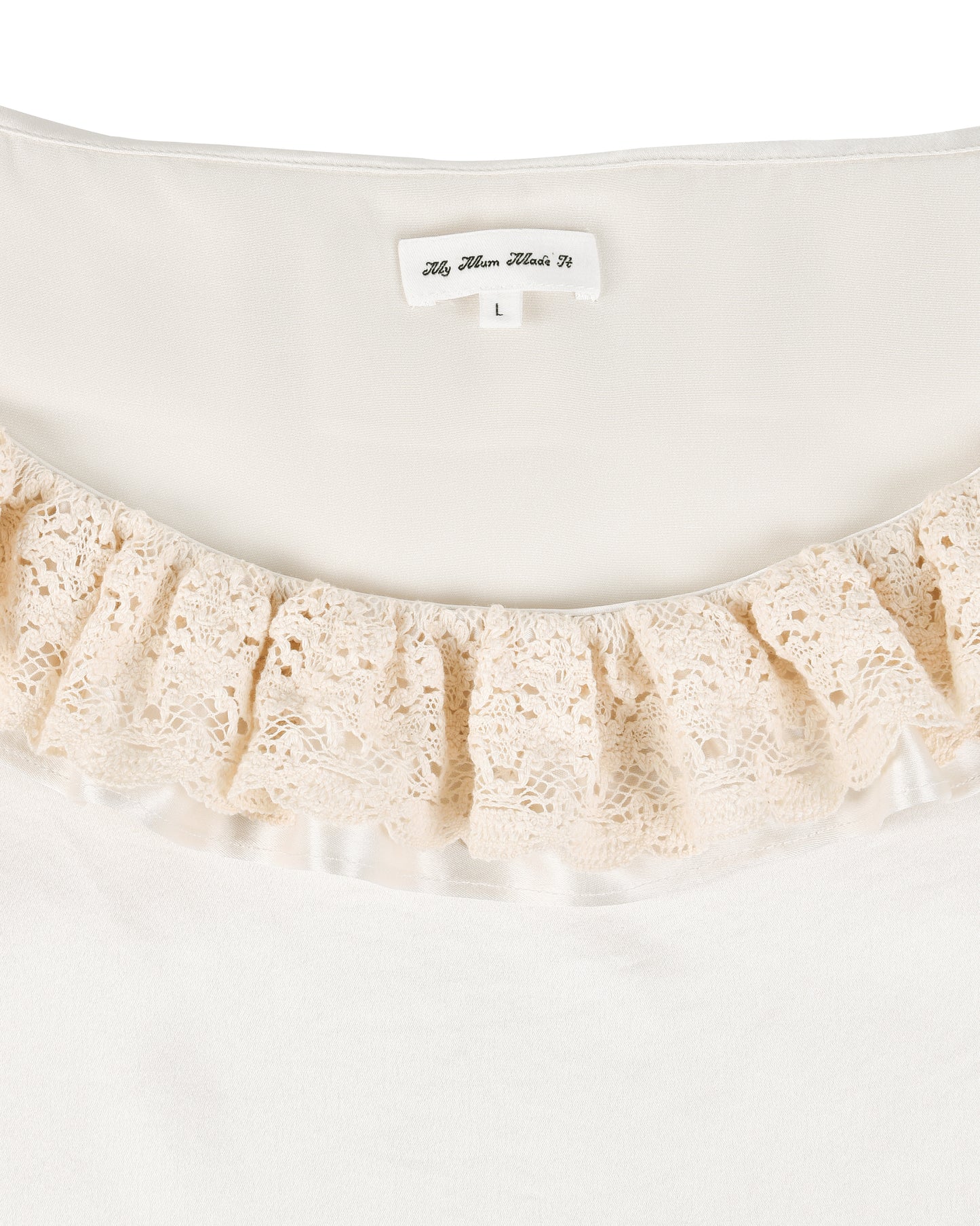 Lace Layer Soirée Dress - Frost