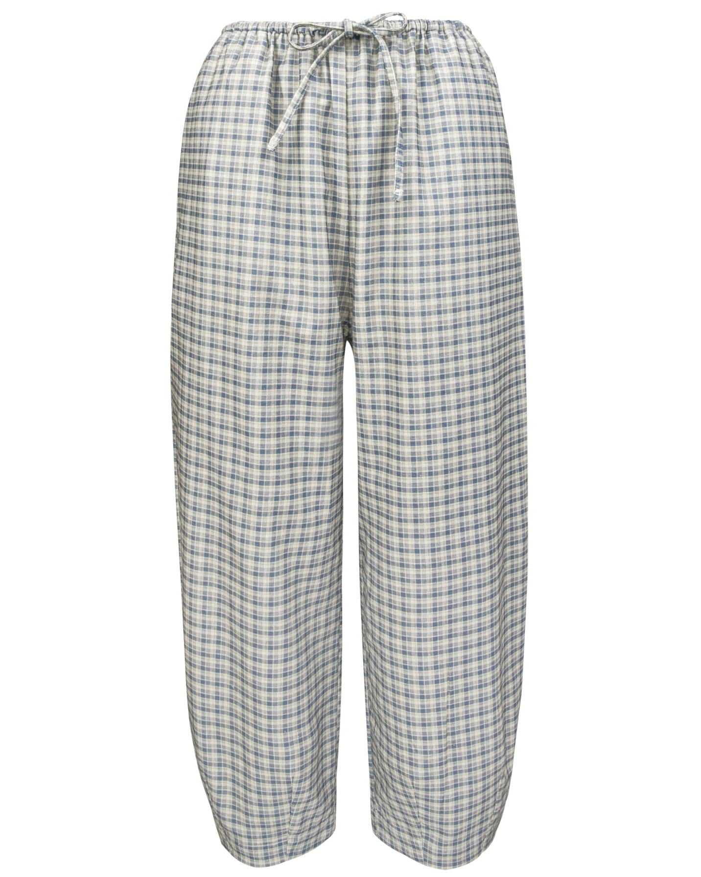 Drawstring Arch Pant - Faded Blue Flannel