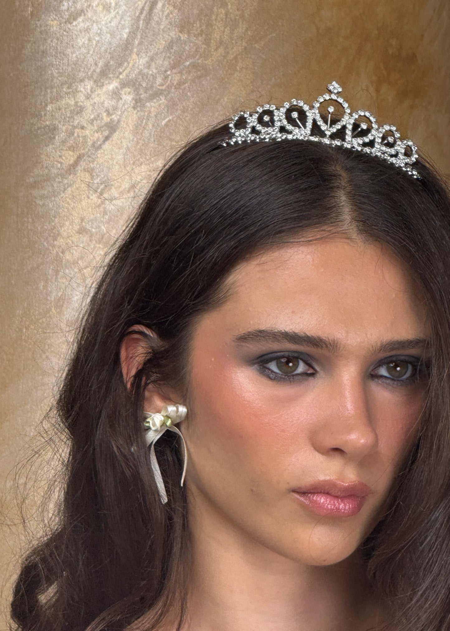 Rosette Stud Earrings