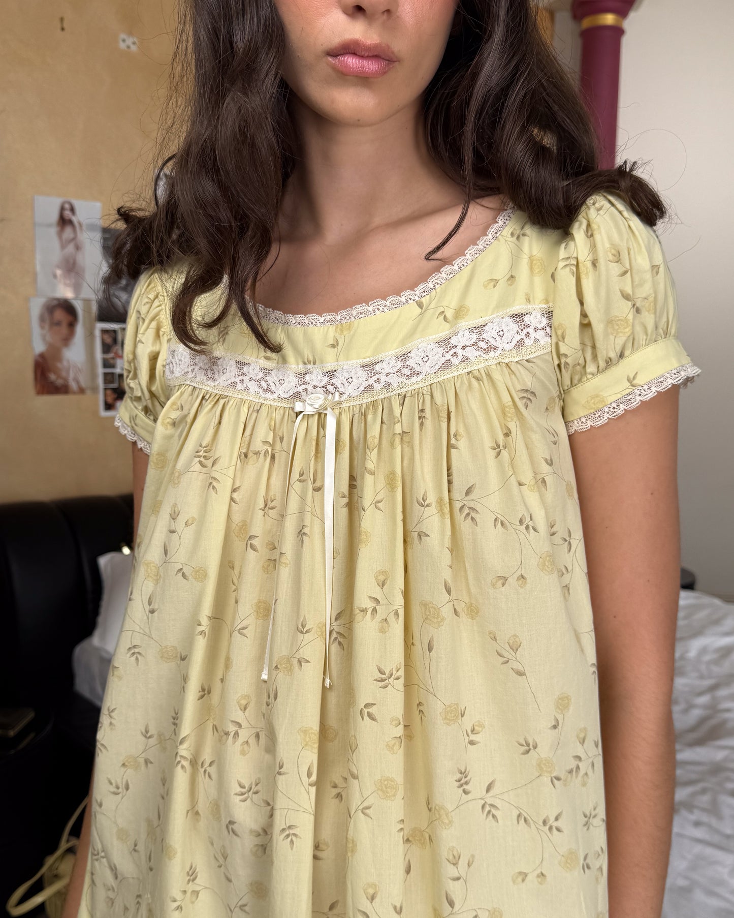 Lucienne Cotton Gown - Dream Vine