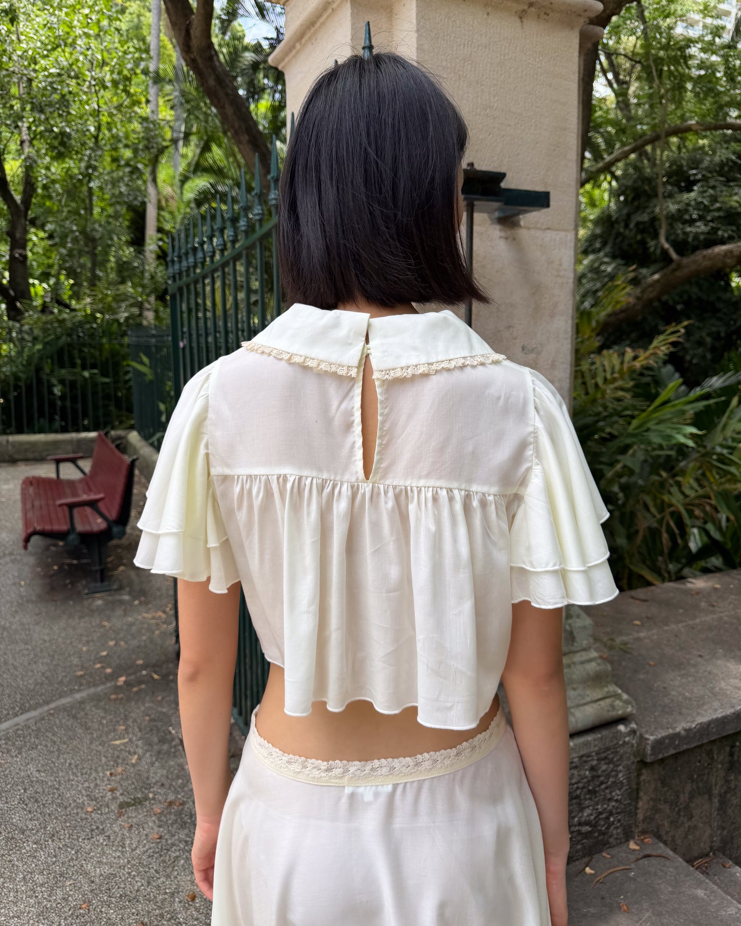 Heir Blouse - Vintage White