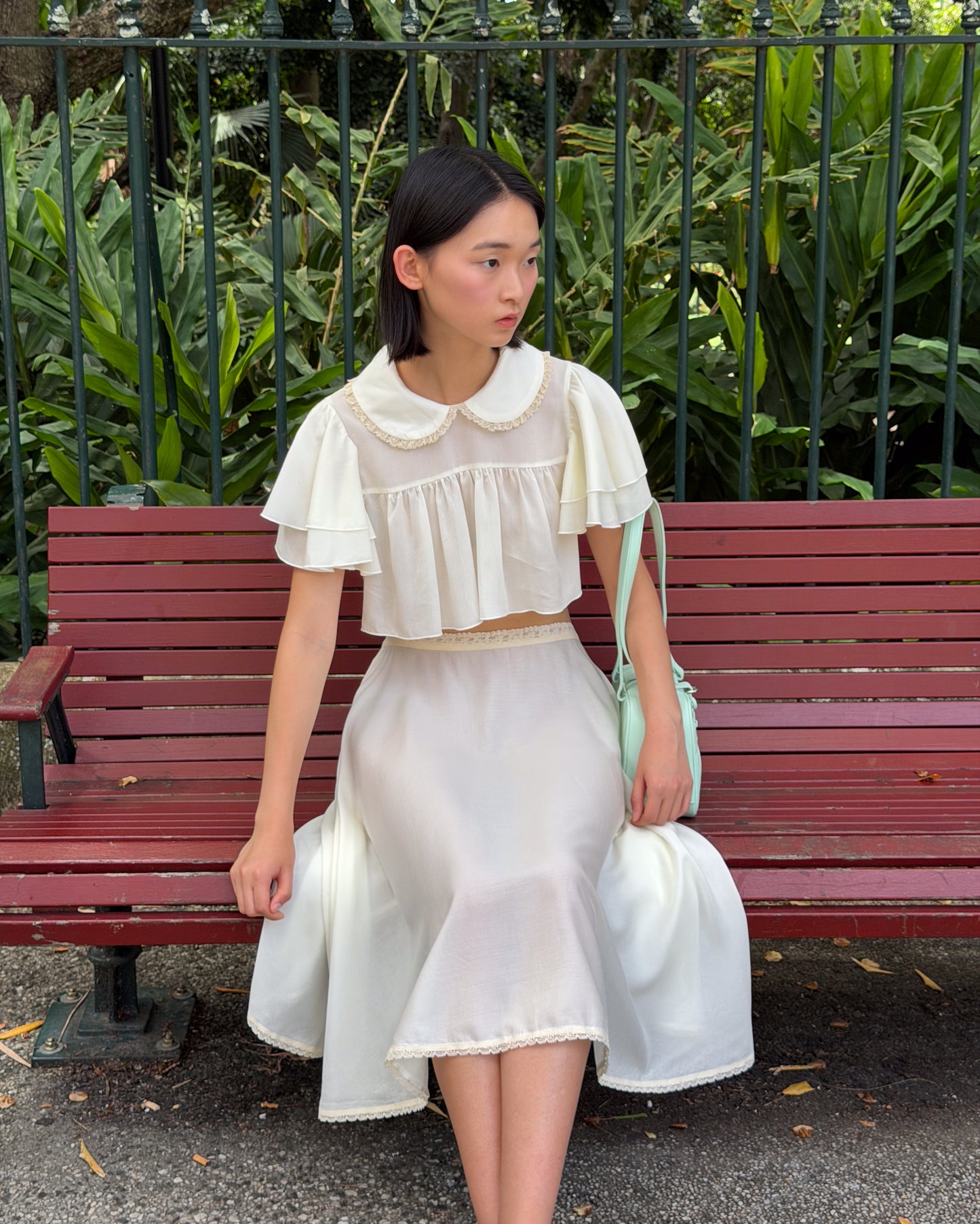 Heir Blouse - Vintage White