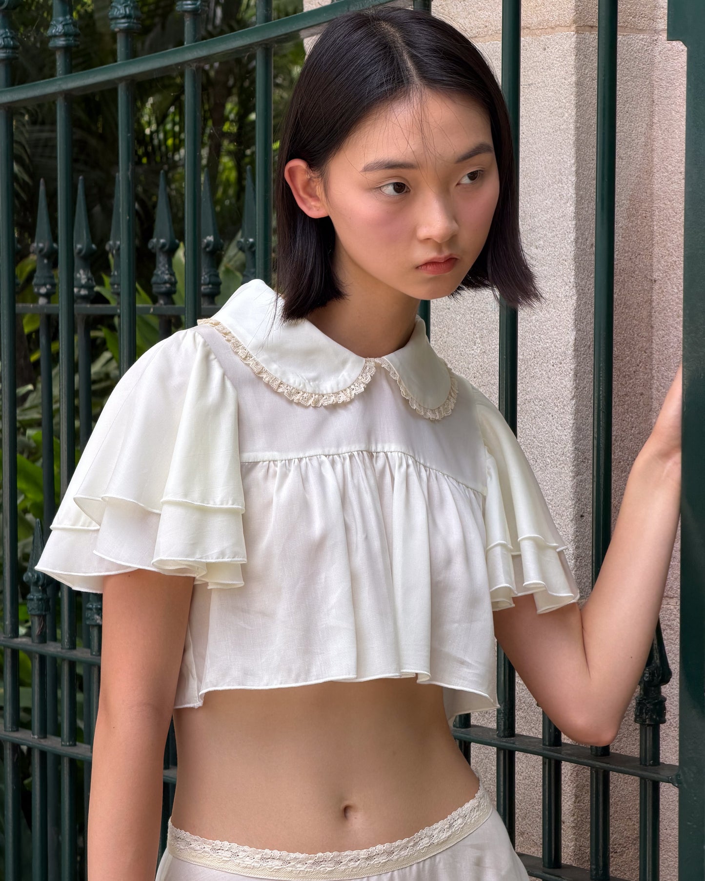 Heir Blouse - Vintage White