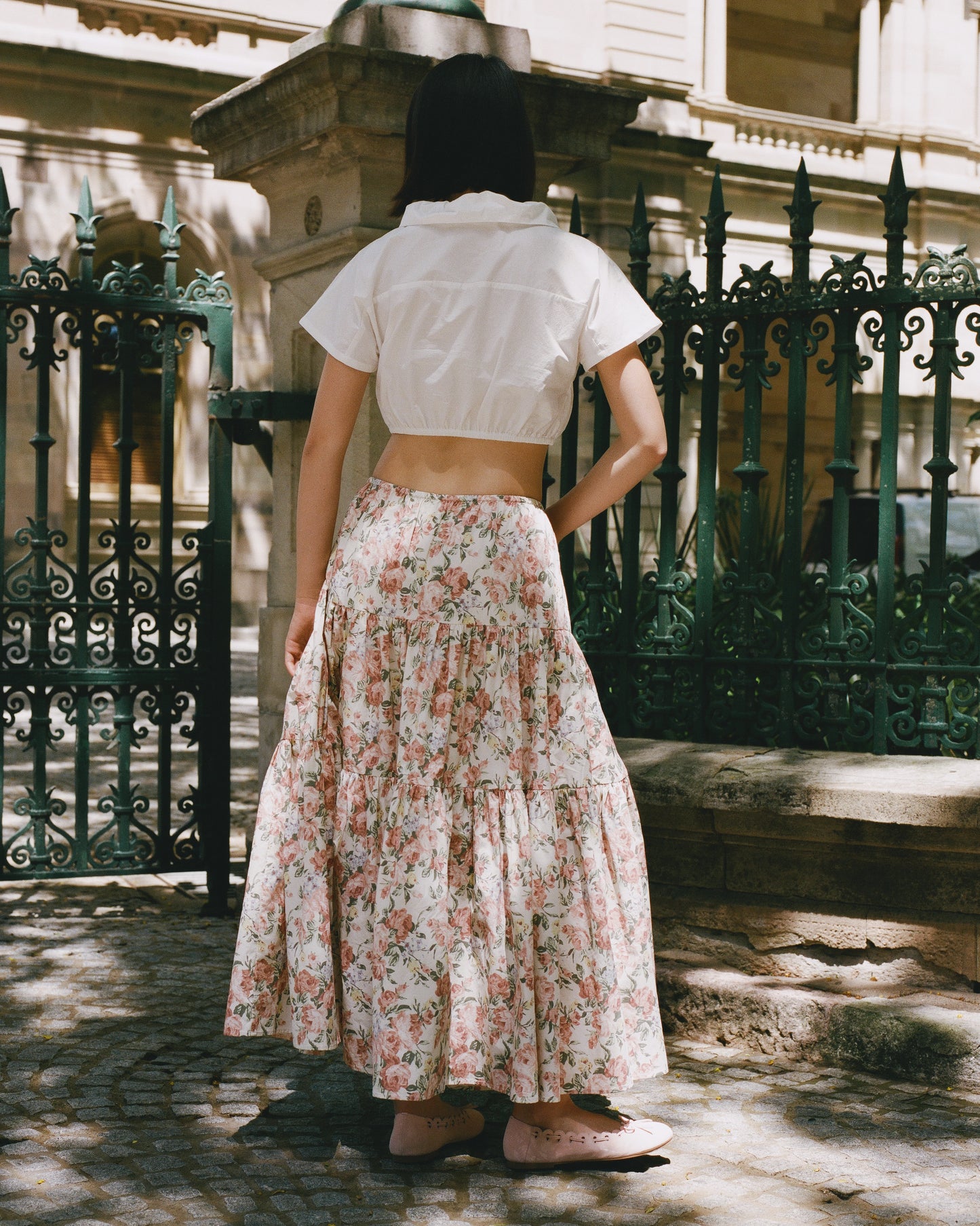 Layered Maxi Skirt - Secret Garden