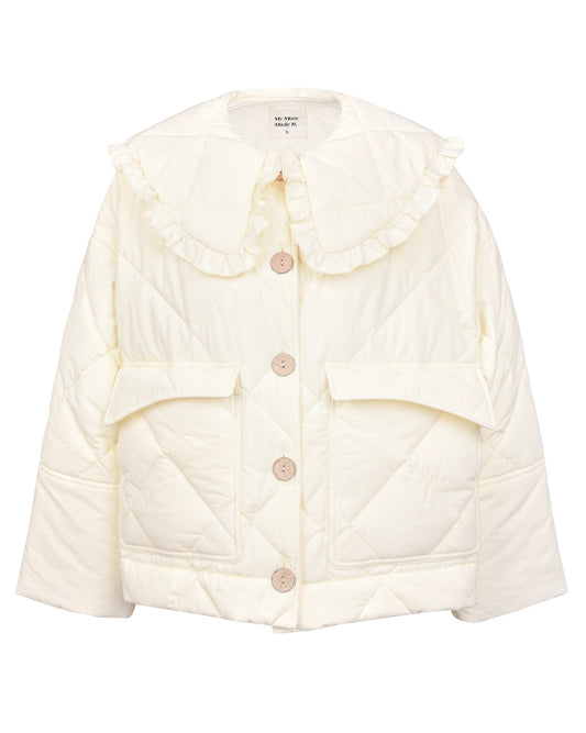 Darcy Frill Jacket - Cream