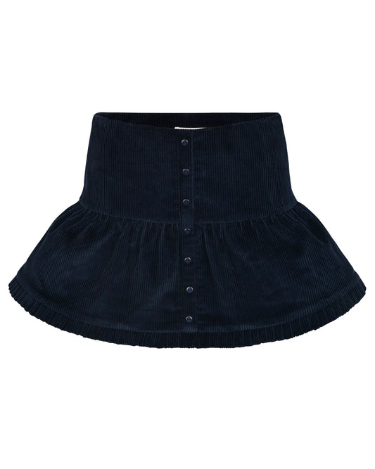 Nina Mini Skirt - Navy Corduroy