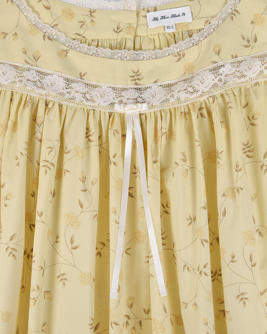 Lucienne Cotton Gown - Dream Vine
