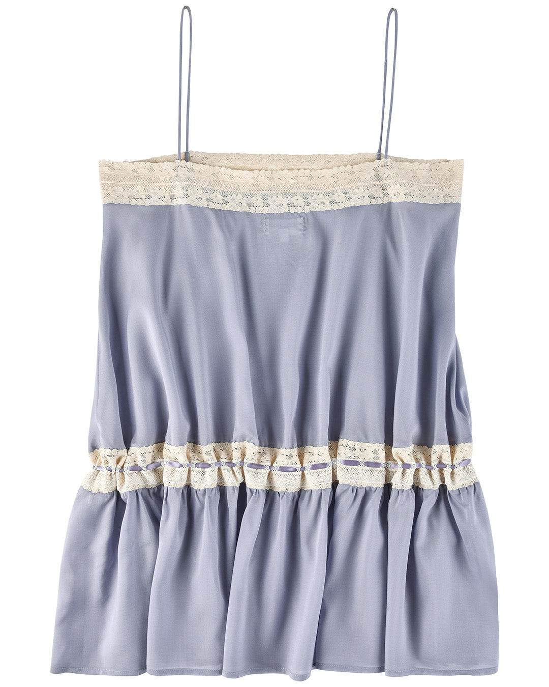 Lace Ribbon Dress - Wisteria