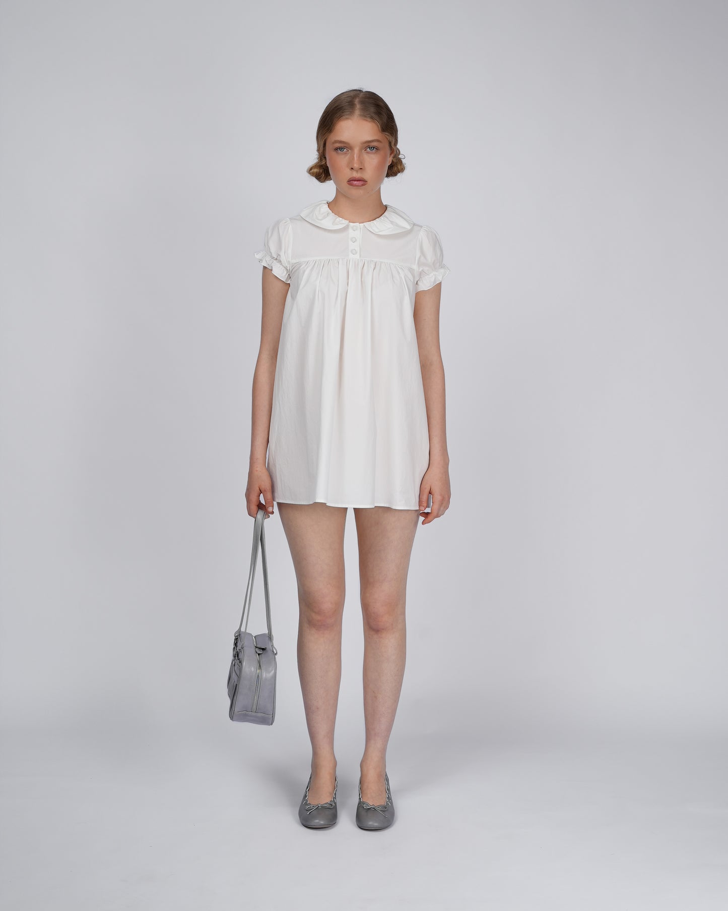 Esme Shift Dress - White
