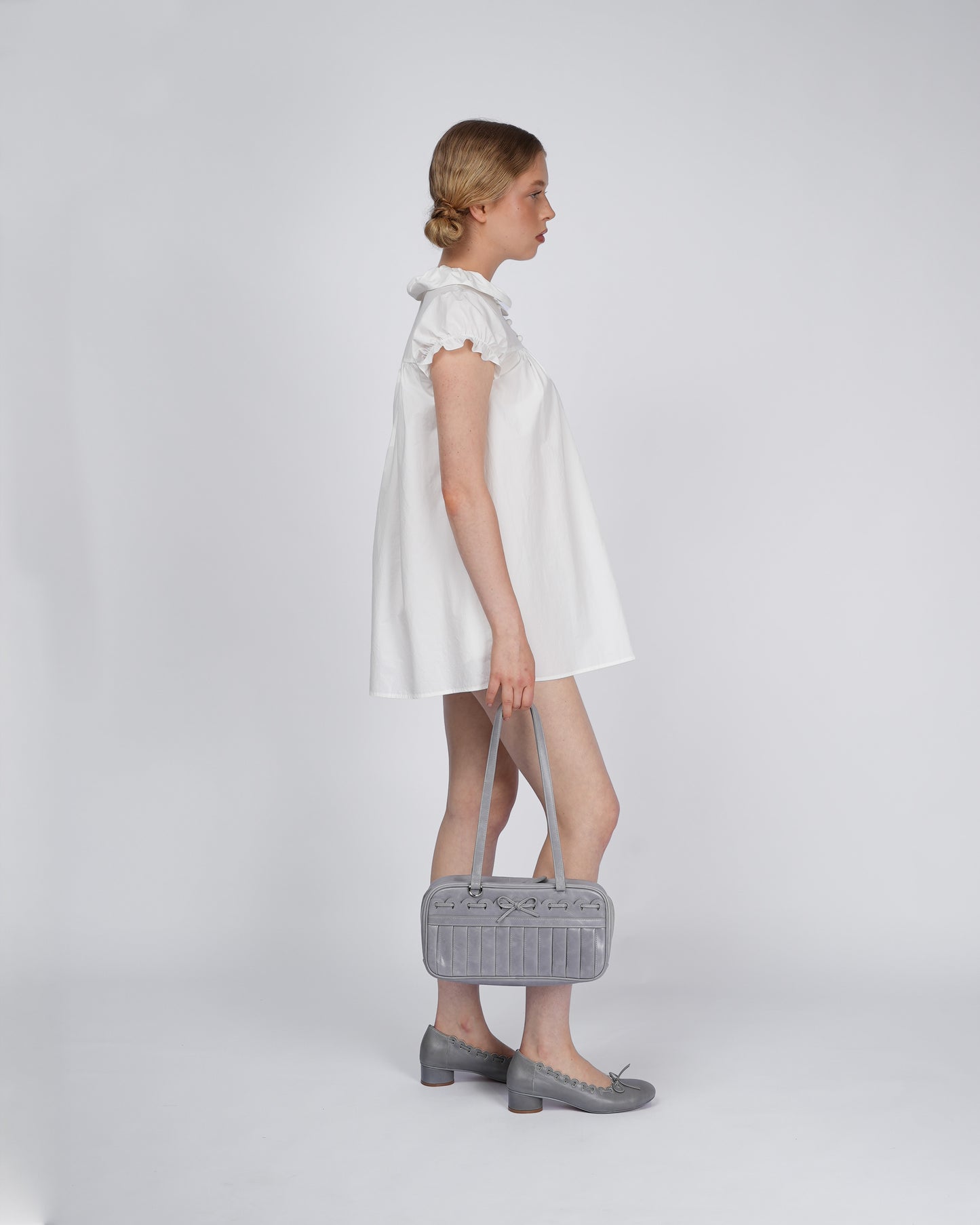 Esme Shift Dress - White