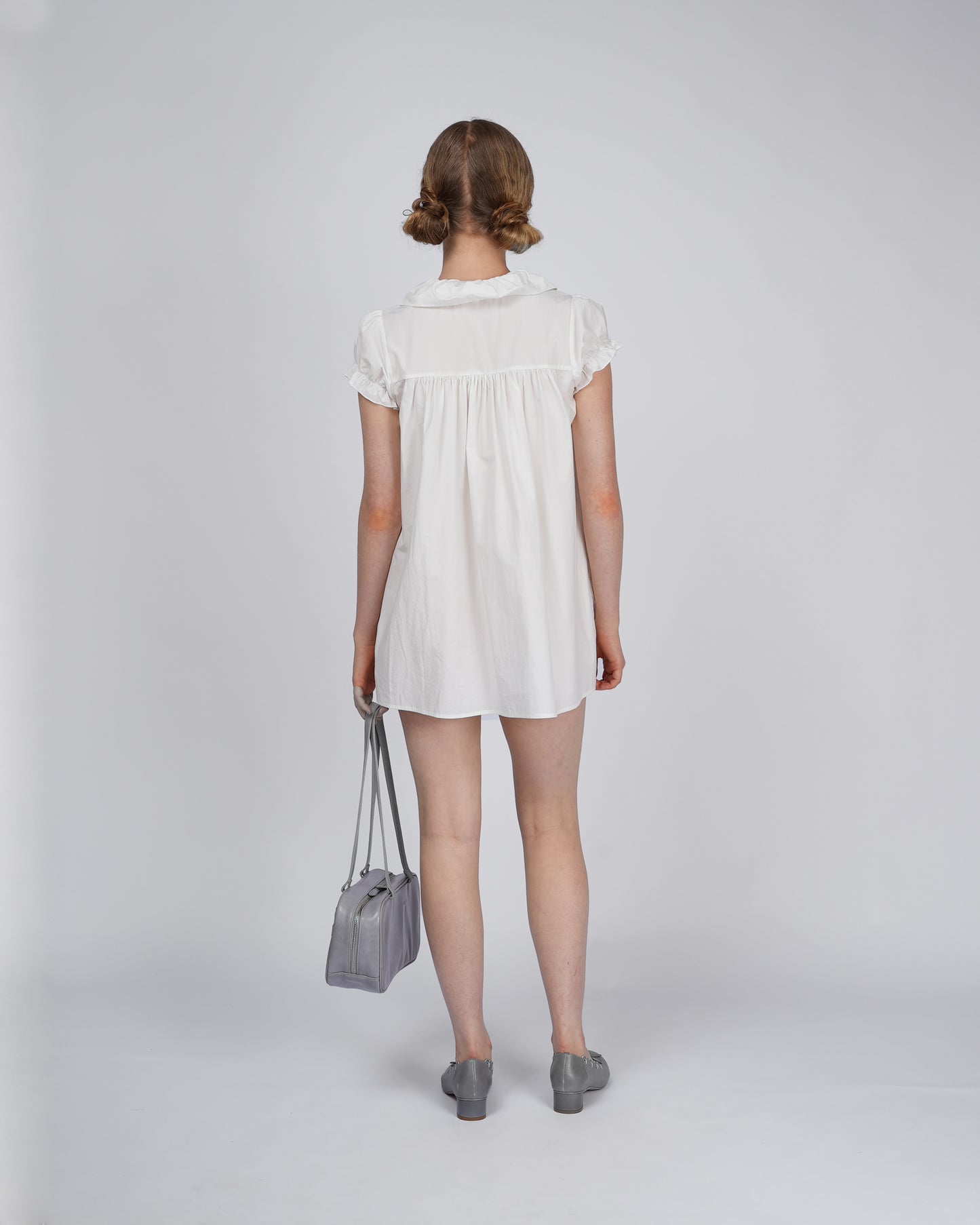 Esme Shift Dress - White