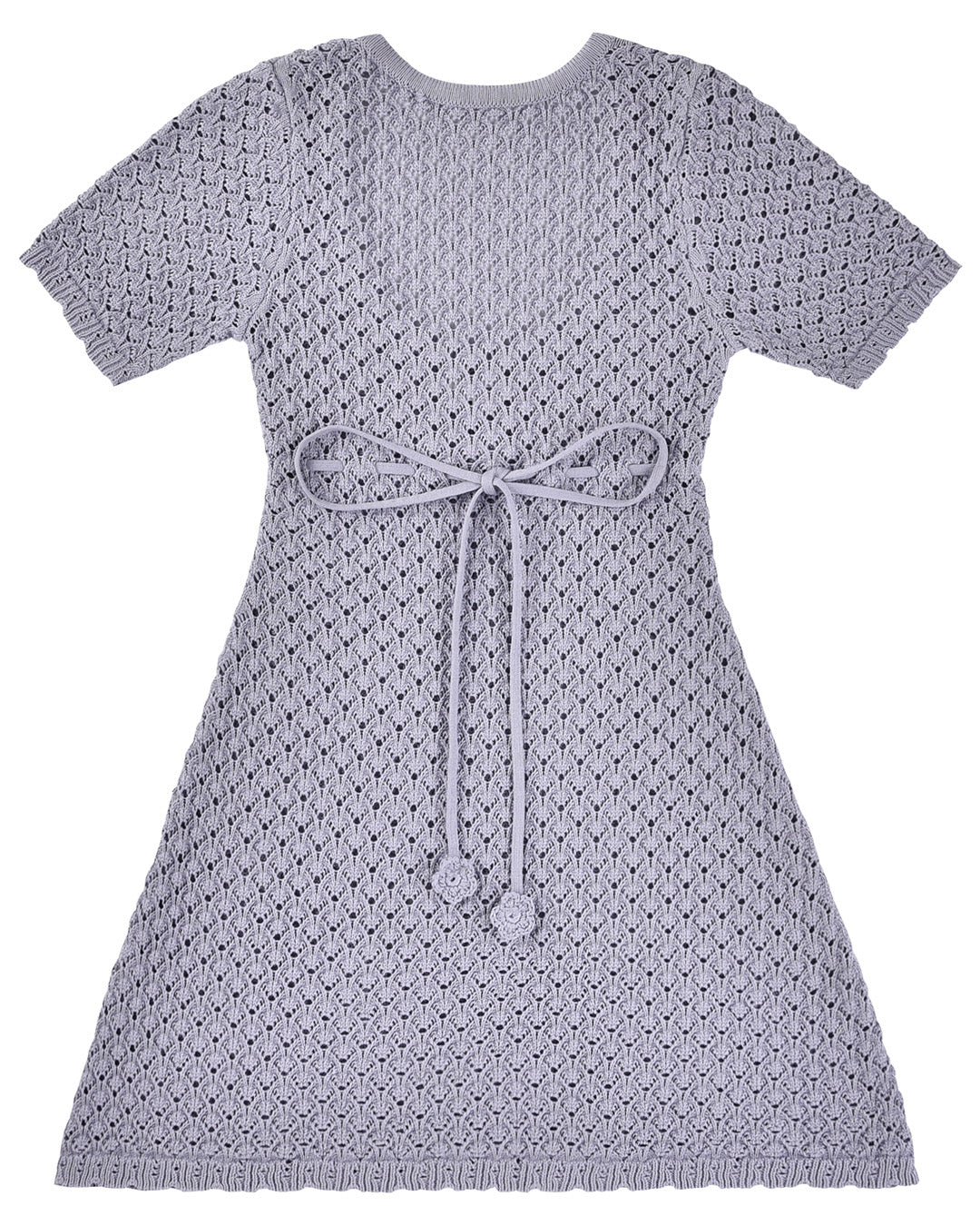 Laceweave Knit Dress - Wisteria