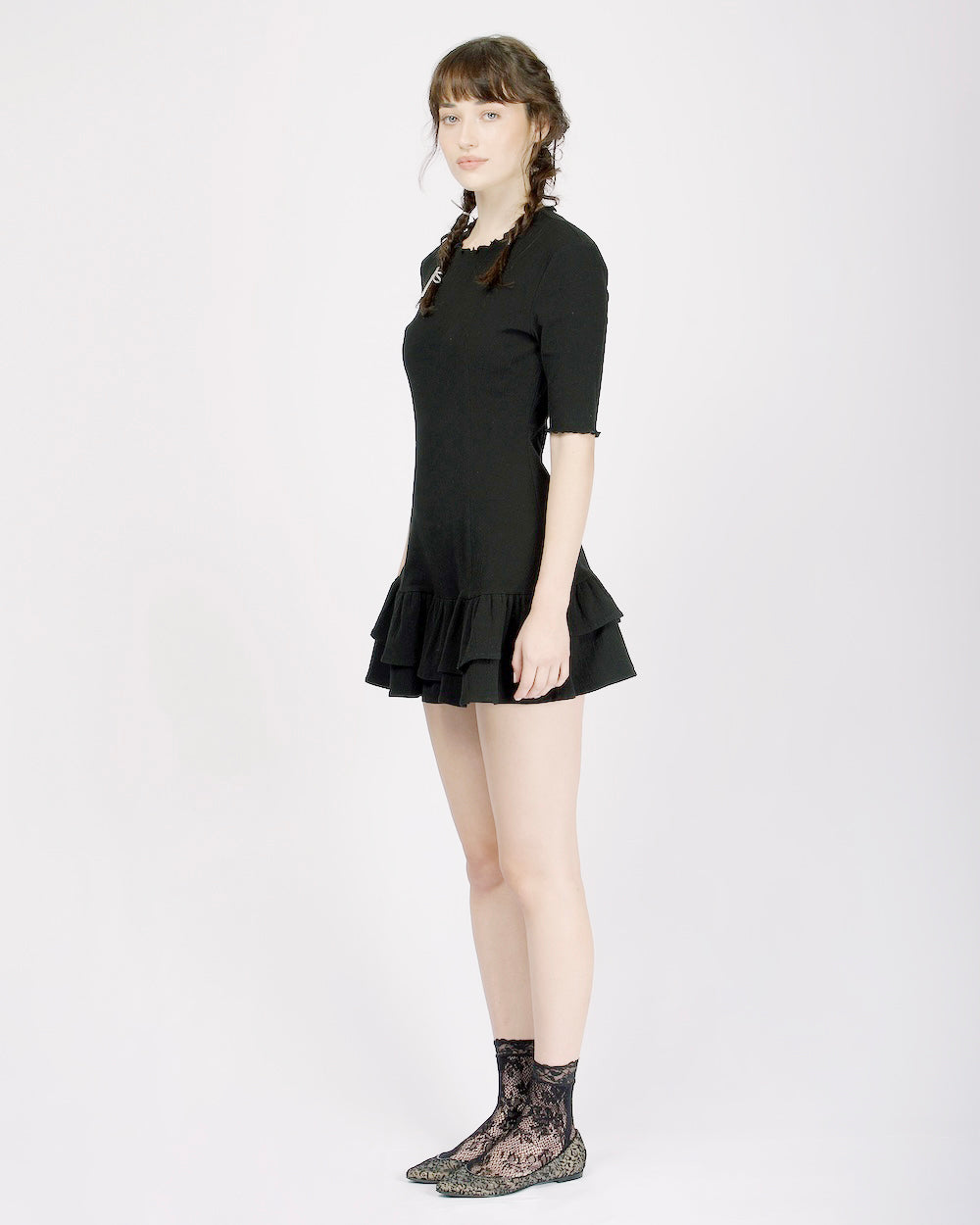 Noir Mini Dress - Obsidian