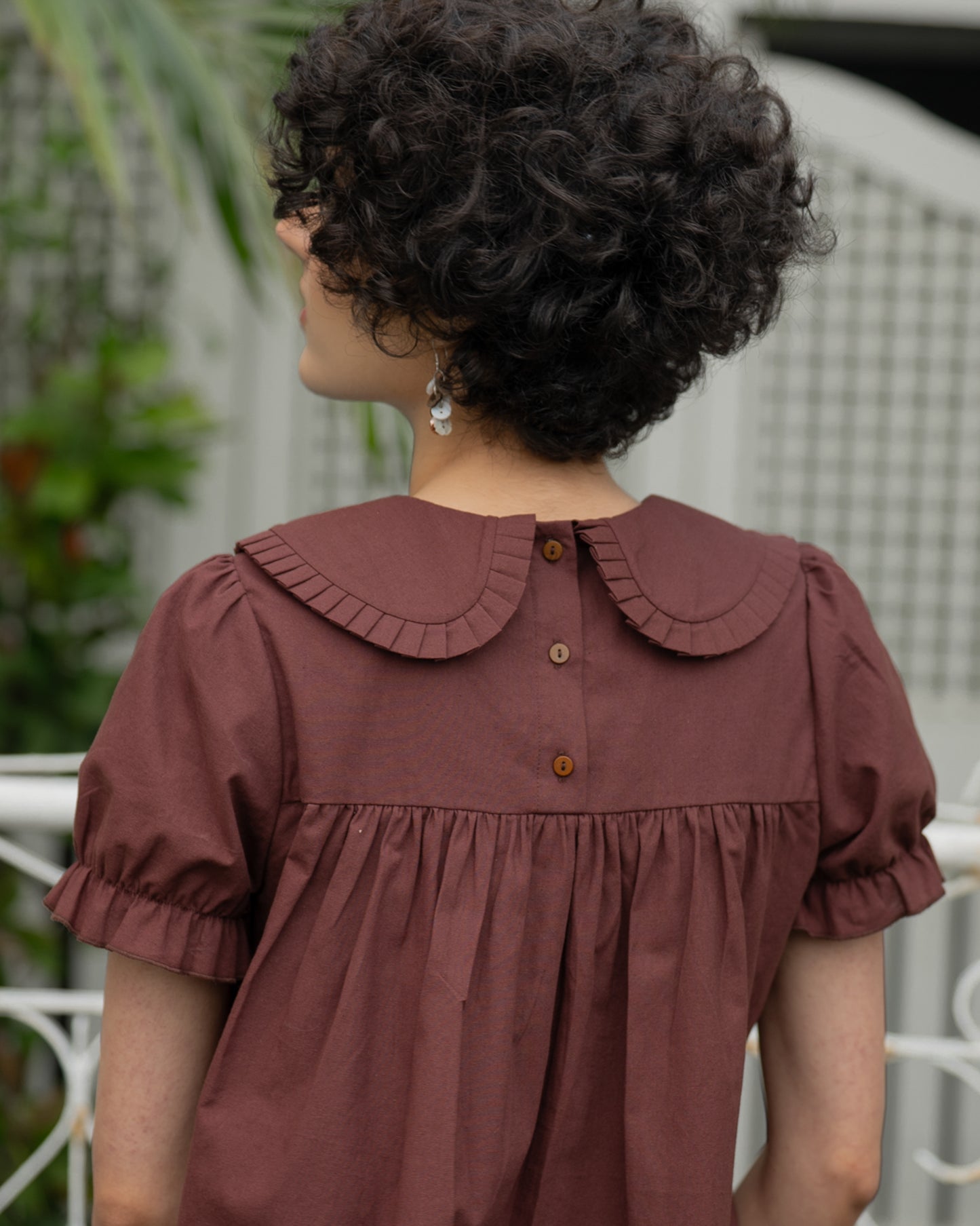 My Mum Made It - Babydoll Top - Dirt