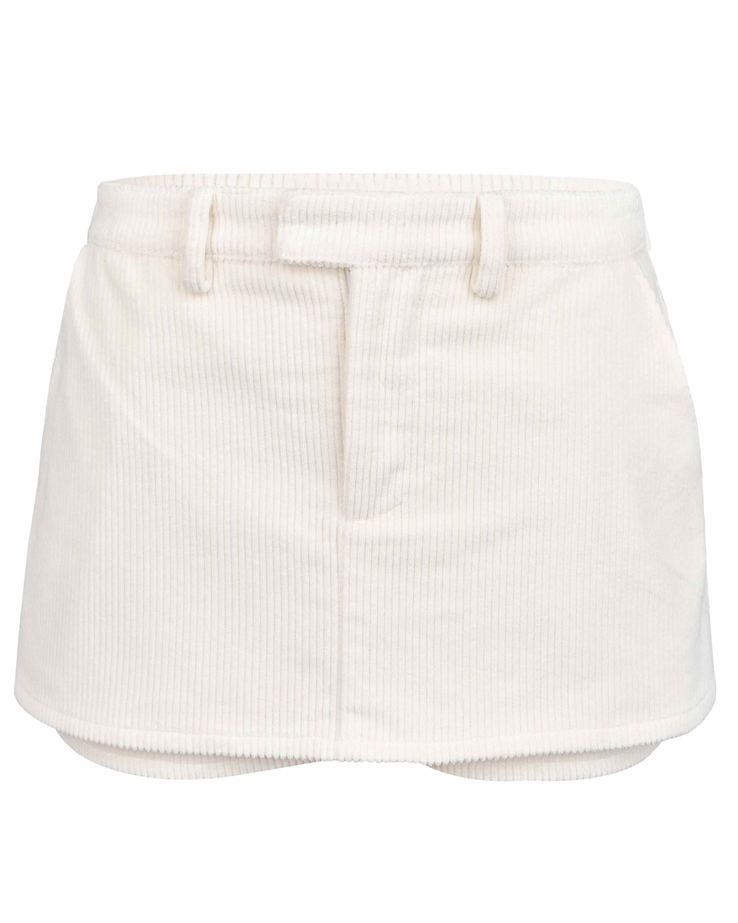 Cord Skort - Cream
