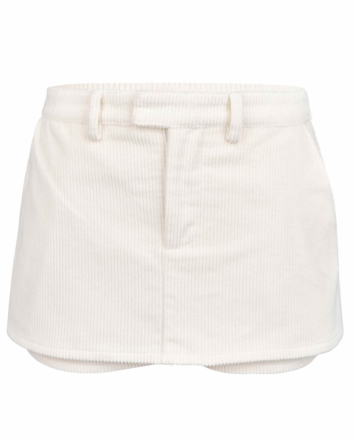 Cord Skort - Cream