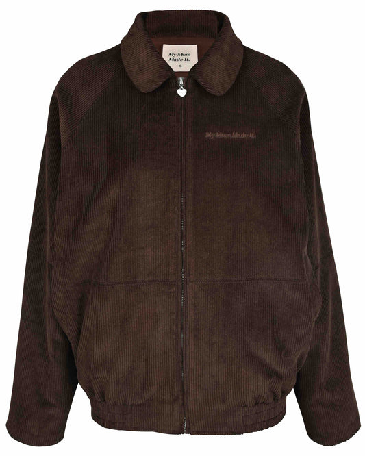 Cord Casual Jacket - Chocolate