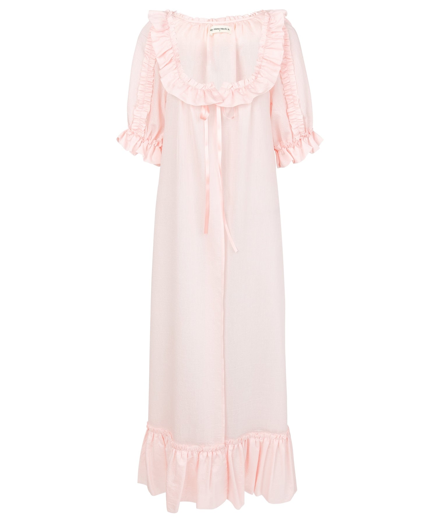 Sheer Frill Cover-up - Sorbet