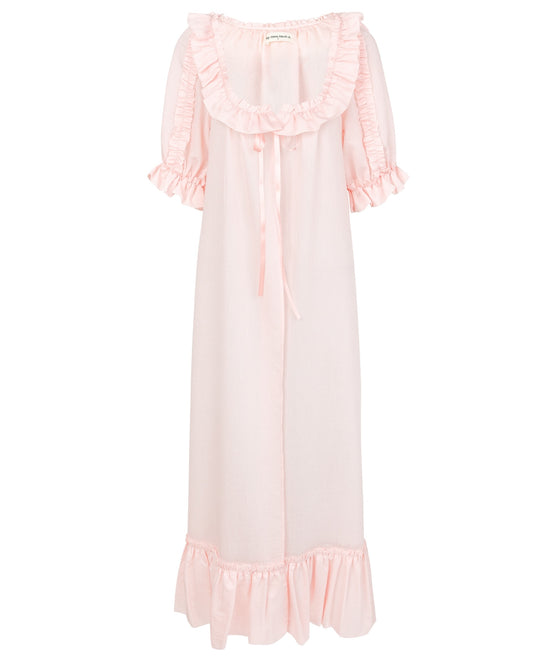 Sheer Frill Cover-up - Sorbet