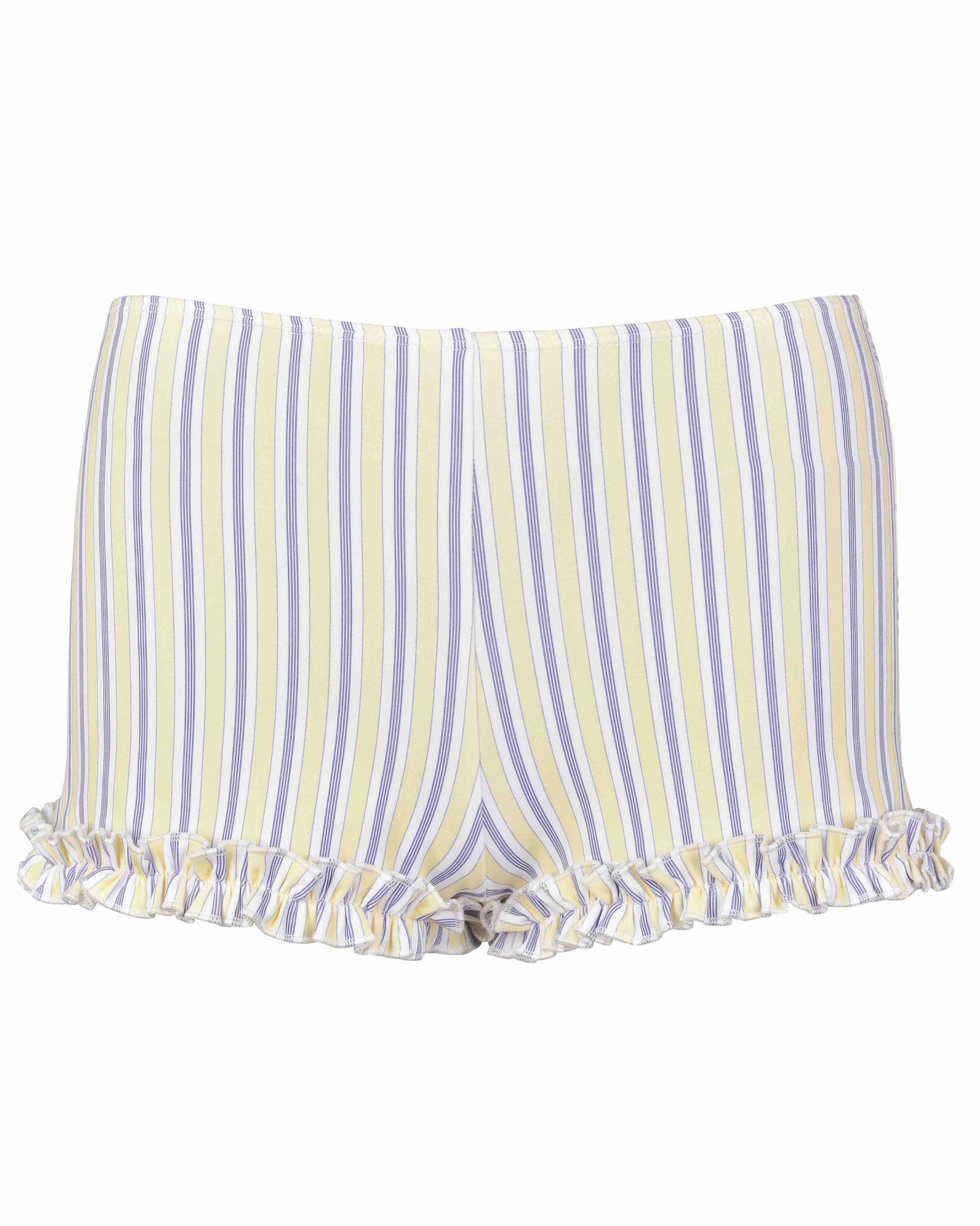 Ruffle Beach Shorts - Pacific Stripe