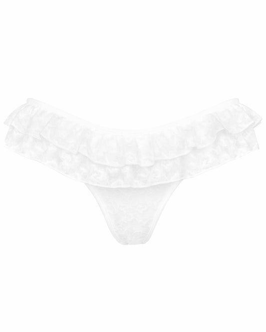 Lace Frill Swim Bottoms