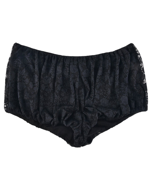 Lace Bloomer - Black