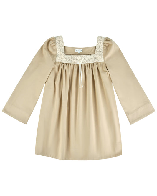 Verse Shift Dress - Fawn