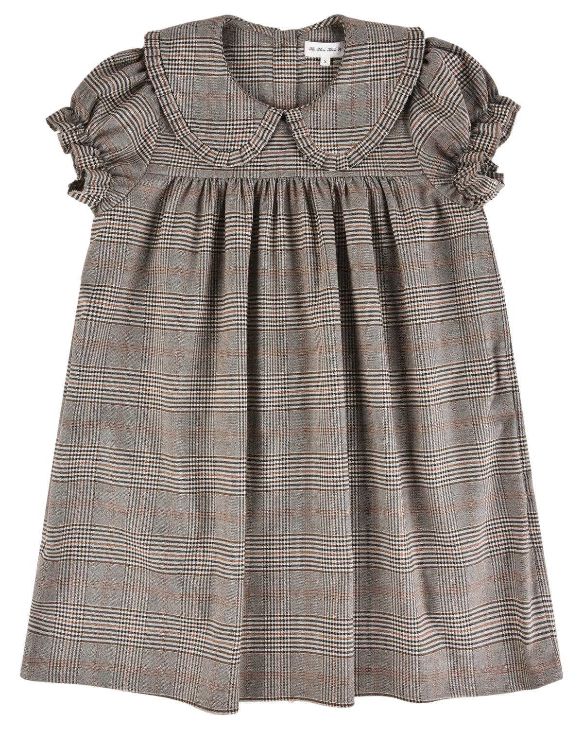 Babydoll Dress - Dark Plaid