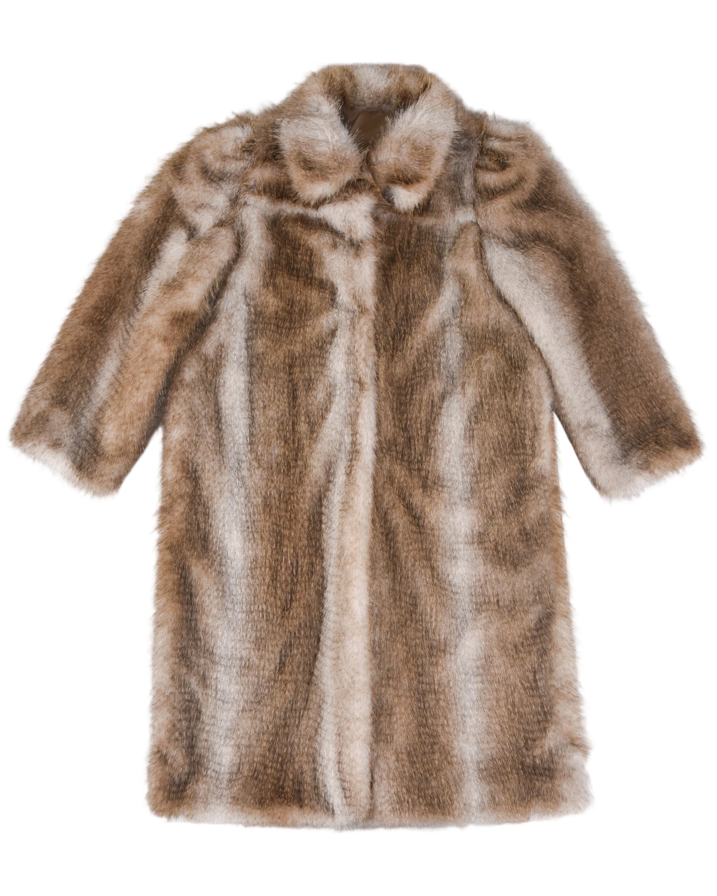 Chalet Coat Maxi - Sepia Fur