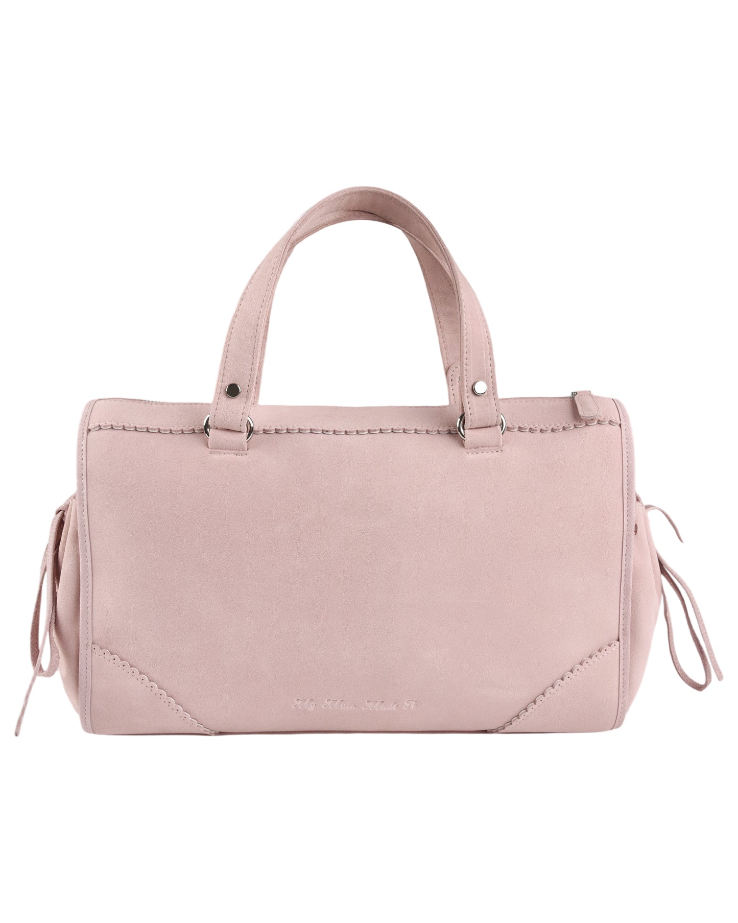 Downtown Bag - Pink Suede