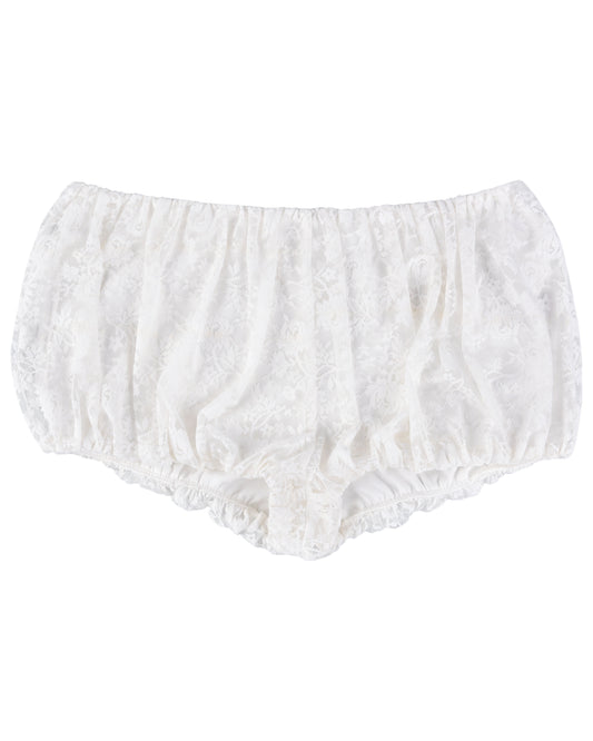 Lace Bloomer - White
