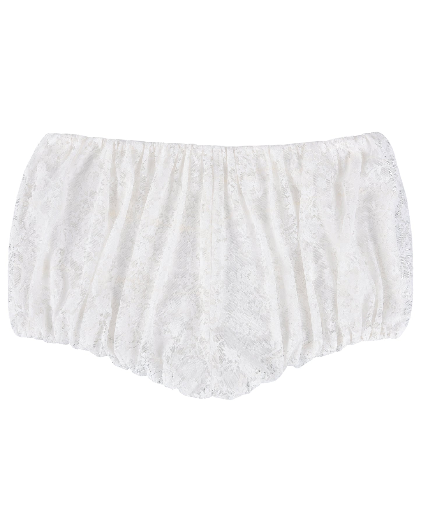 Lace Bloomer - White