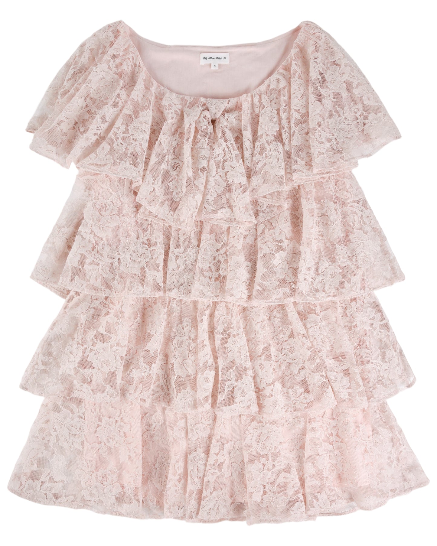Delilah Bow Dress - Pink
