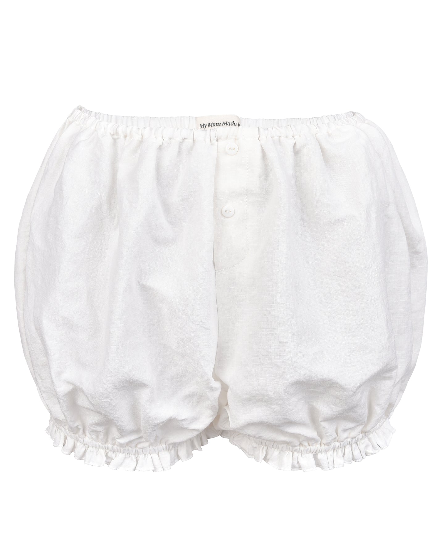 Bloomer Shorts - White