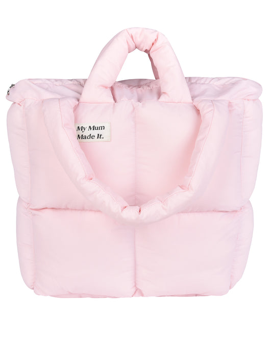 Puffer Tote Bag - Pink