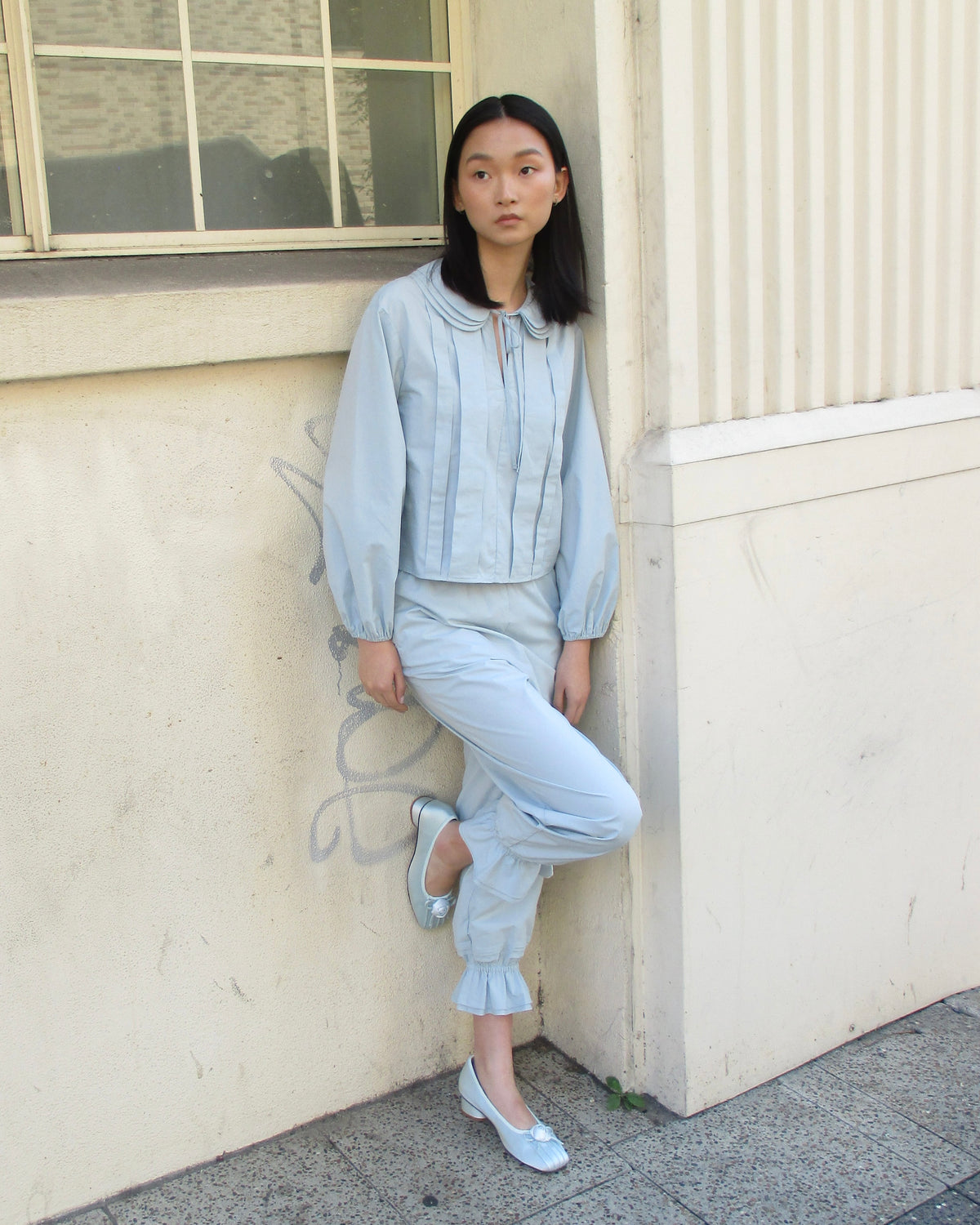 Ruffle Bloom Pants - Bluewishes