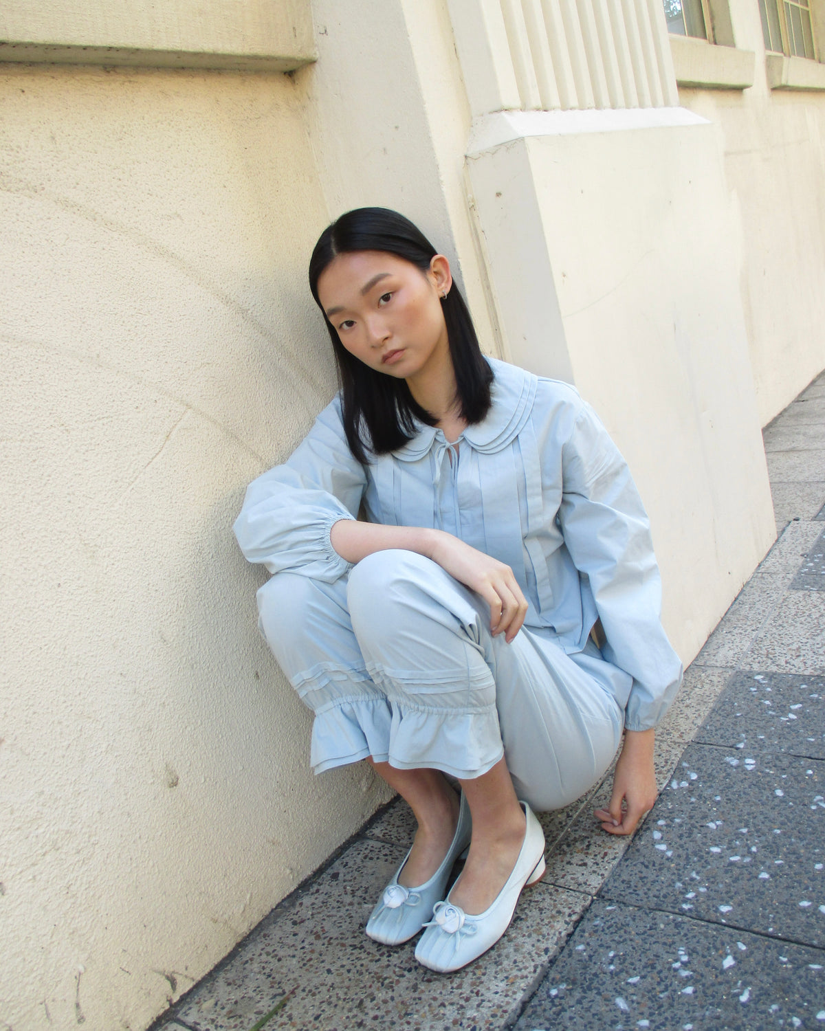 Ruffle Bloom Pants - Bluewishes
