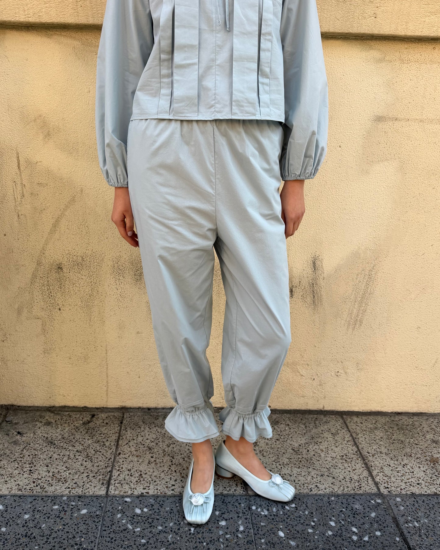Ruffle Bloom Pants - Bluewishes
