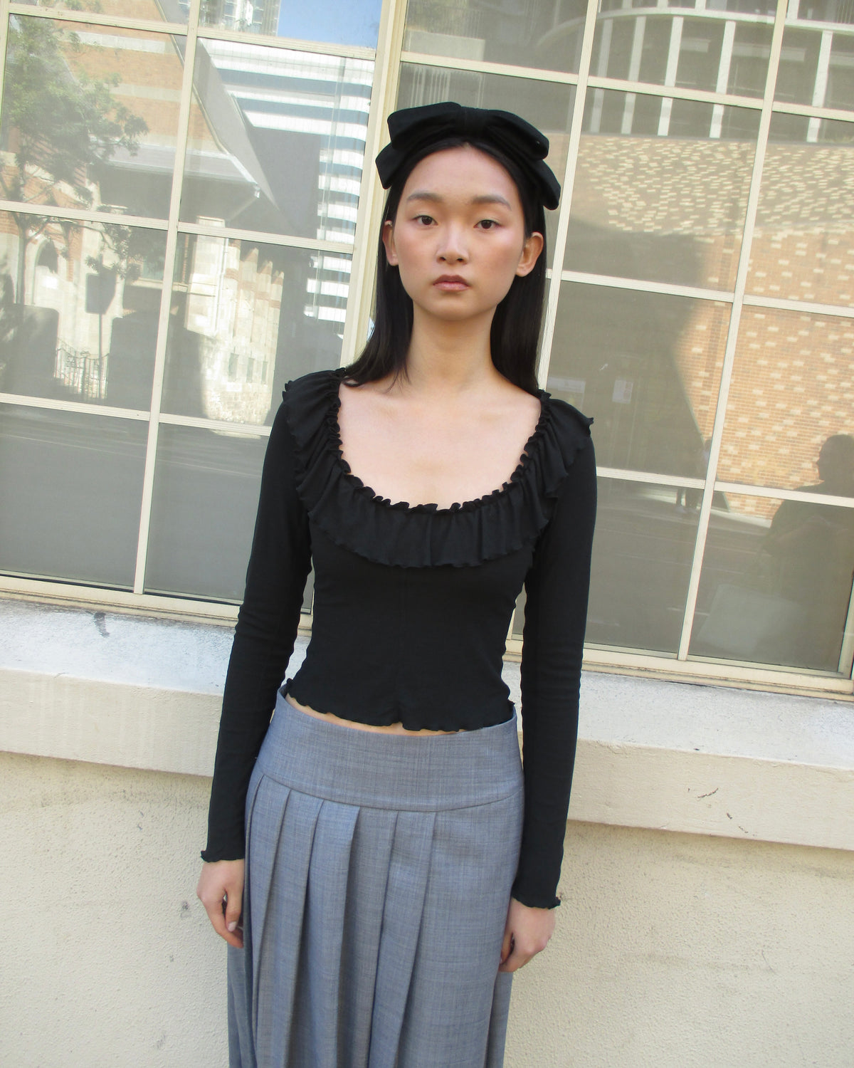 Viola Long Sleeve - Black