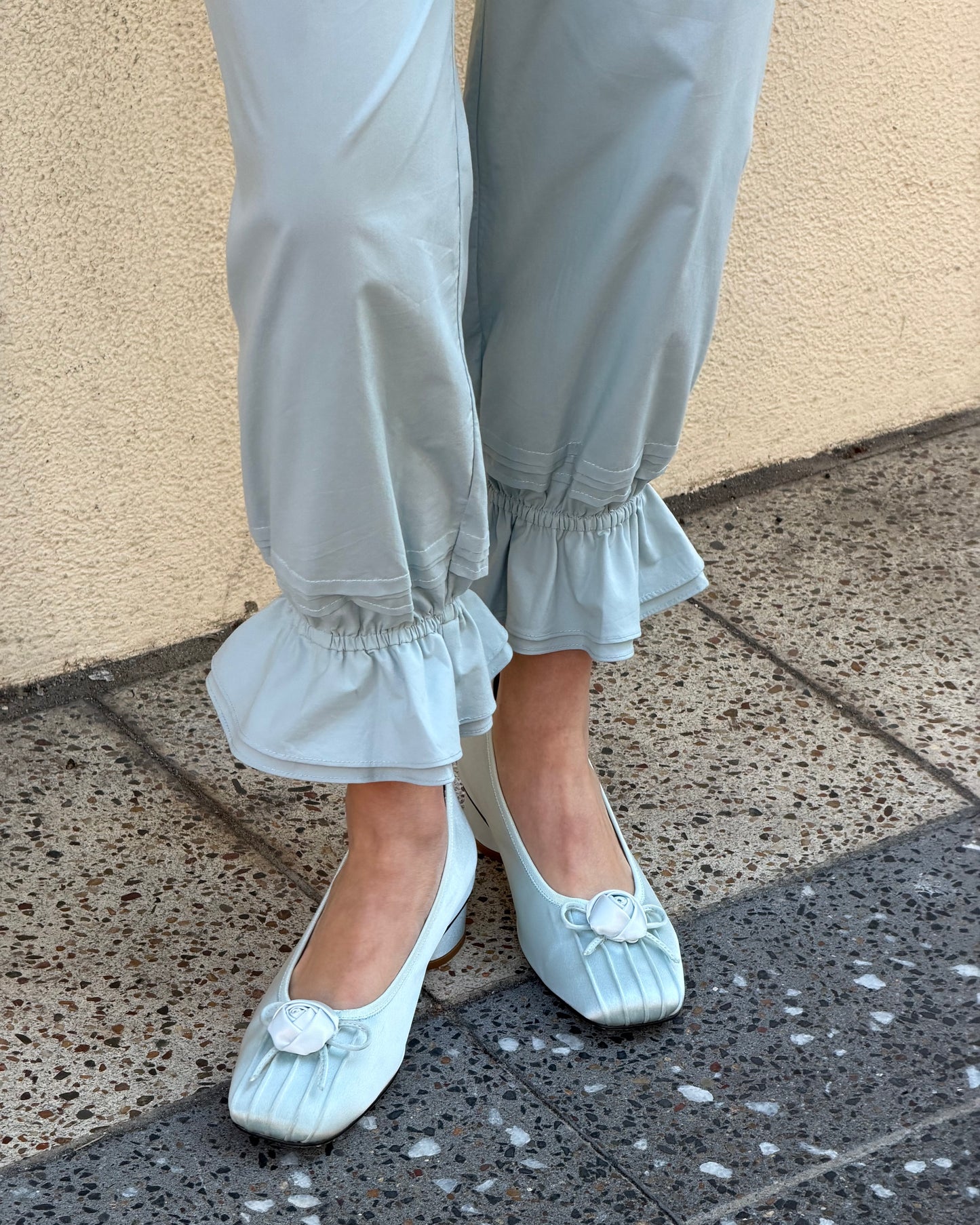 Ruffle Bloom Pants - Bluewishes