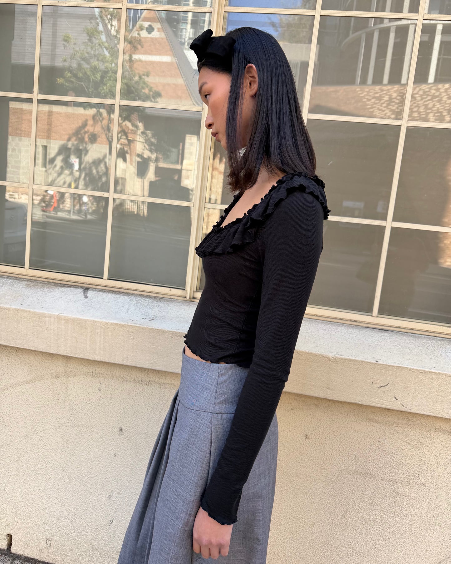 Viola Long Sleeve - Black