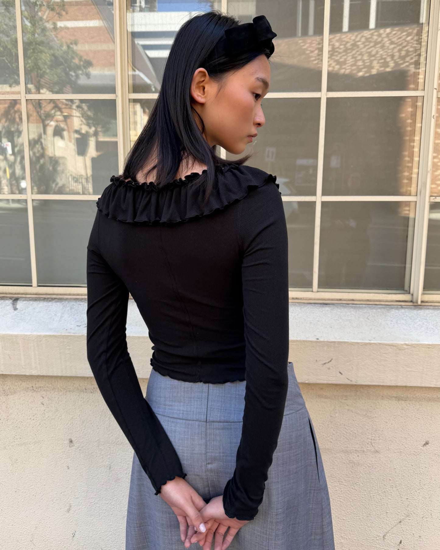 Viola Long Sleeve - Black